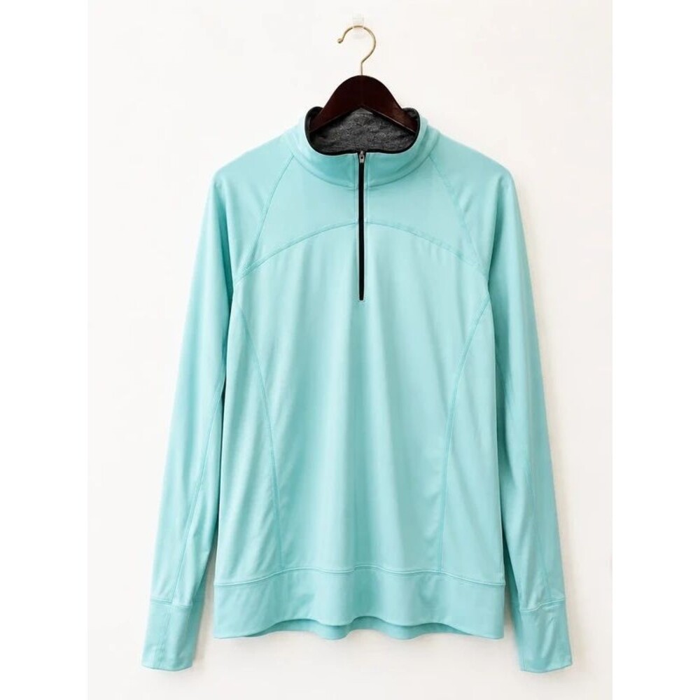 Tek Gear DryTek Aqua Quarter Zip Athletic Pullover XL